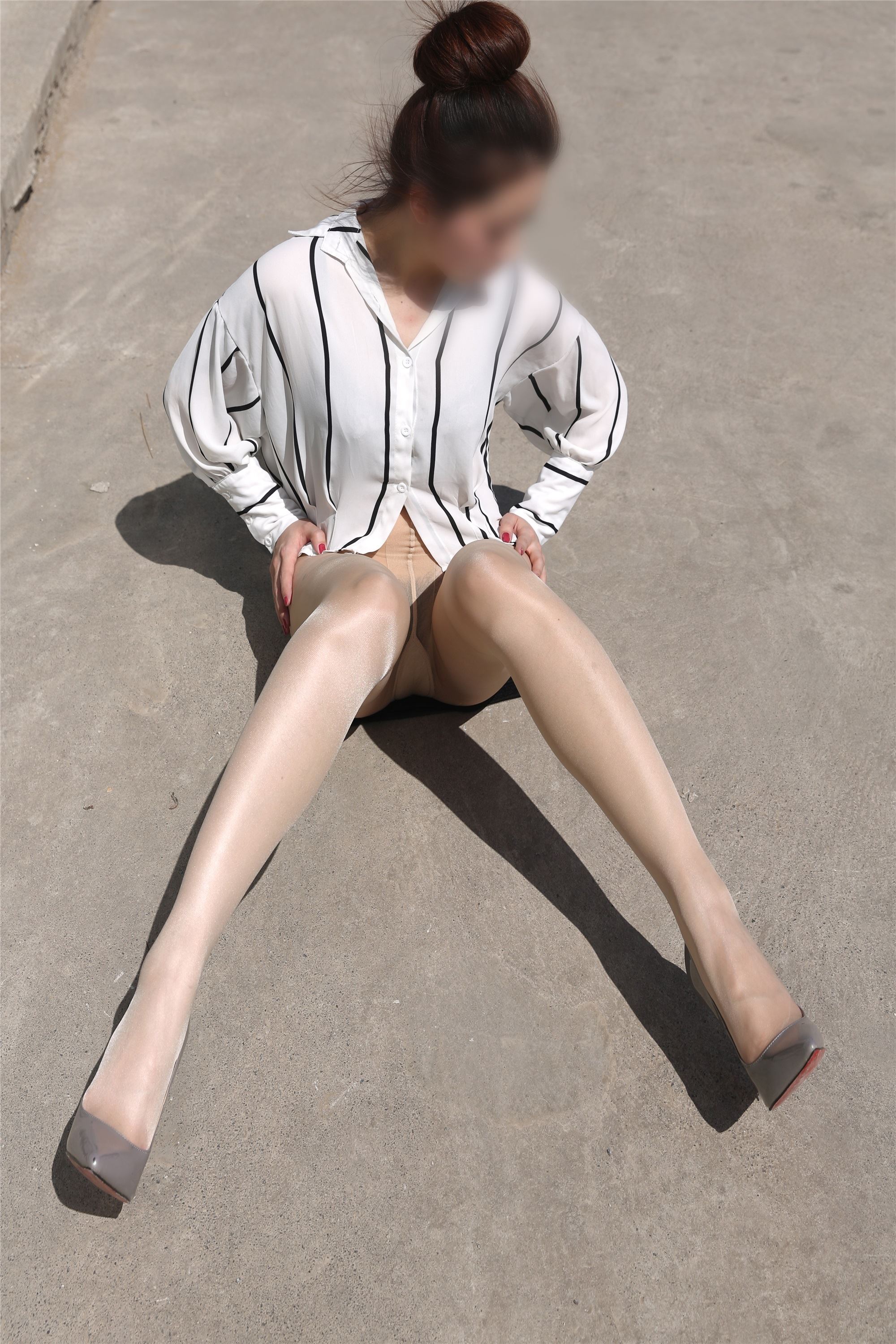 Nicole silk foot photo NO.002 factory -2 meat silk buttocks